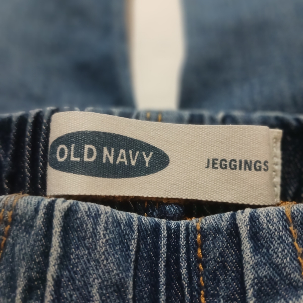 $4 Final Old Navy "Jeggins & Straight Leg Jeans" Sz. 2T Navy Denim - Picture 5 of 8